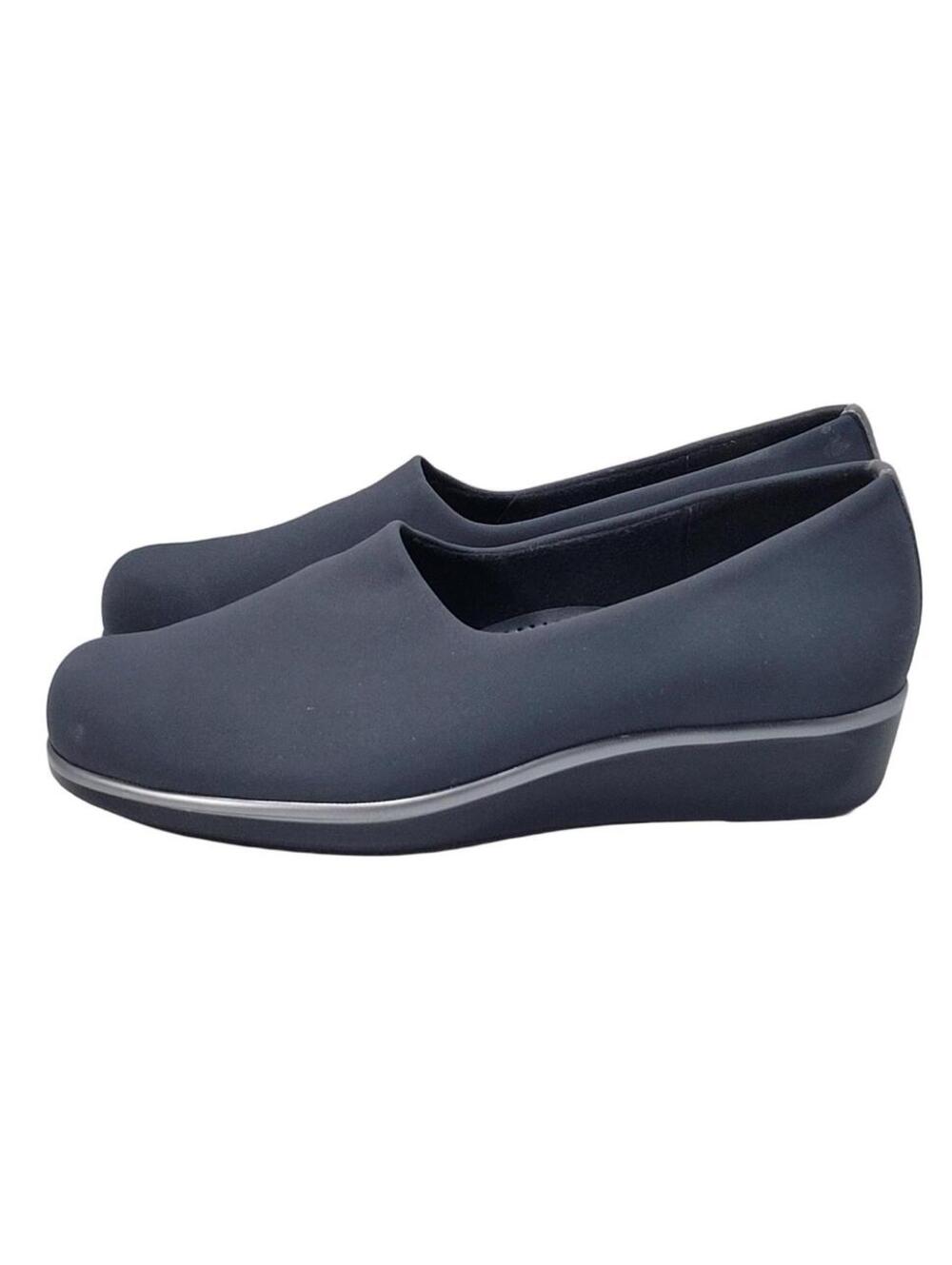 SAS Tripad Comfort Blueish-Gray STRETCH SOFT FABRIC Loafer 6.5 W - Picture 3 of 16